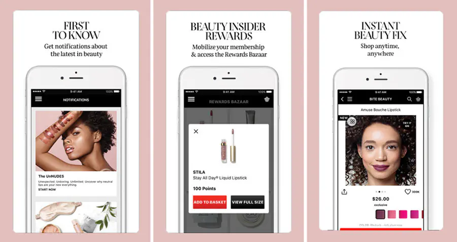 Sephora retail app
